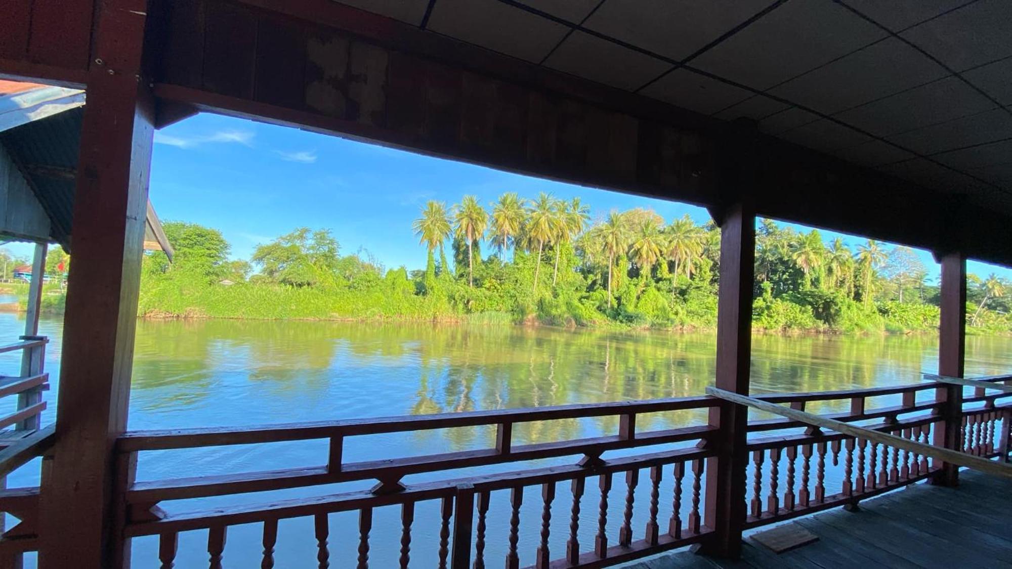 Souksanh River Bungalow Muang Không Buitenkant foto